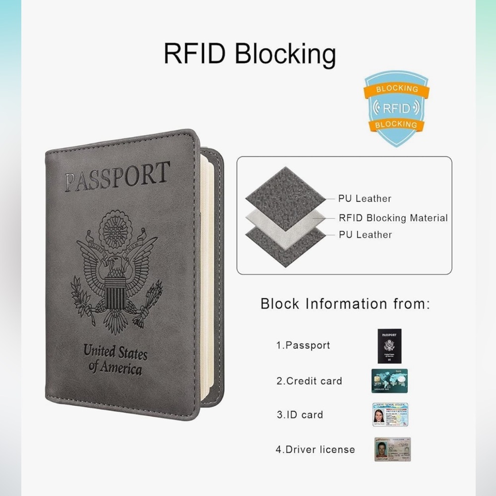 Passport Wallet - Picture 2 of 7